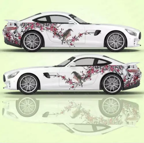 

Sakura Large Die-cut Livery Sticker Pack JDM Tuner Car Vinyl (Both Sides) 180 CM