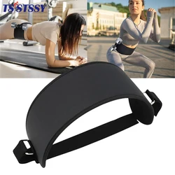 Hip Thrust Haltere Belt para aliviar a pressão, Booty Belt com carga mais forte-rolamento com halteres ou placas