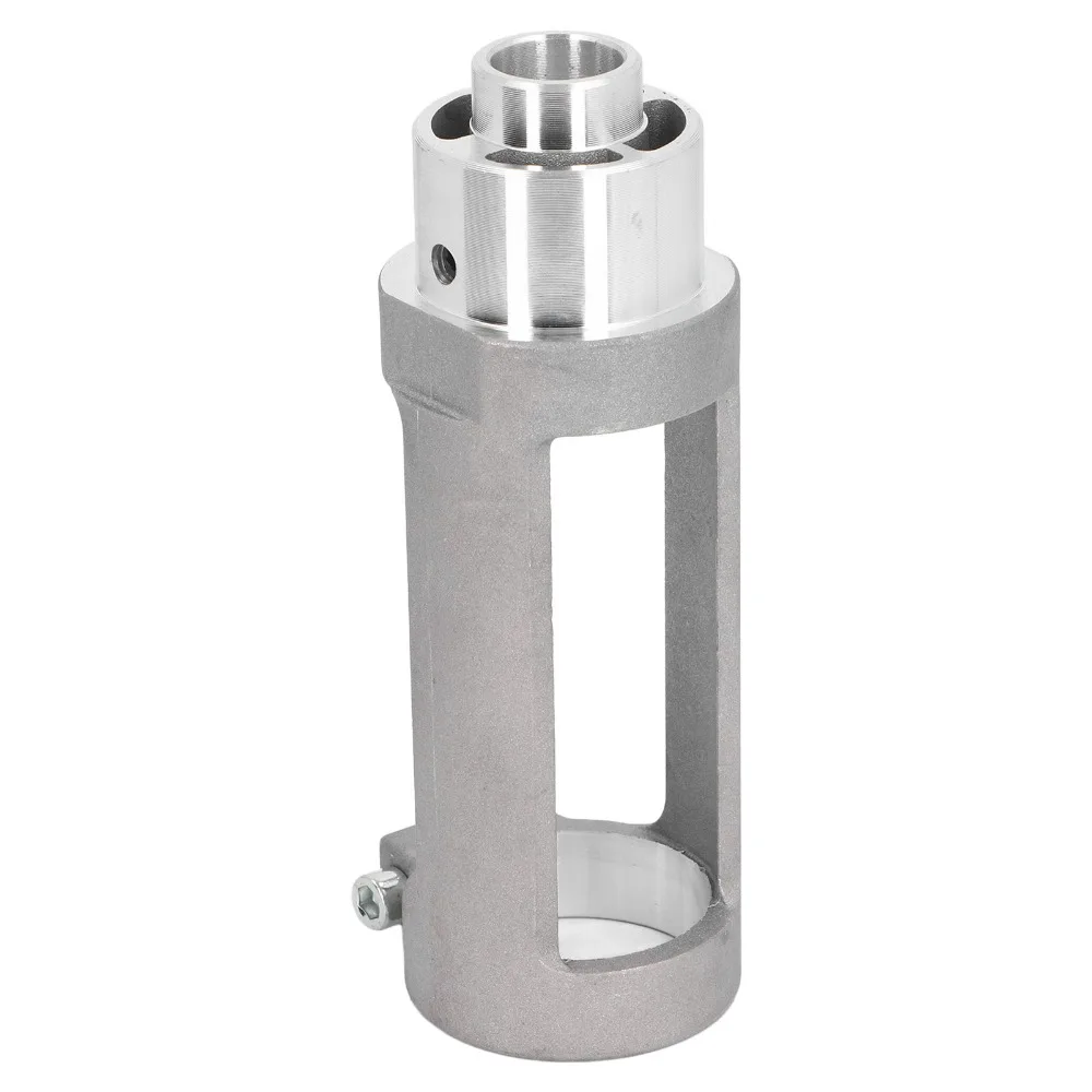 

Aluminium Alloy Square Hole Drill Bit Adapter Cast Aluminum Fixed Bracket Drill Press Adapter Easy Installation
