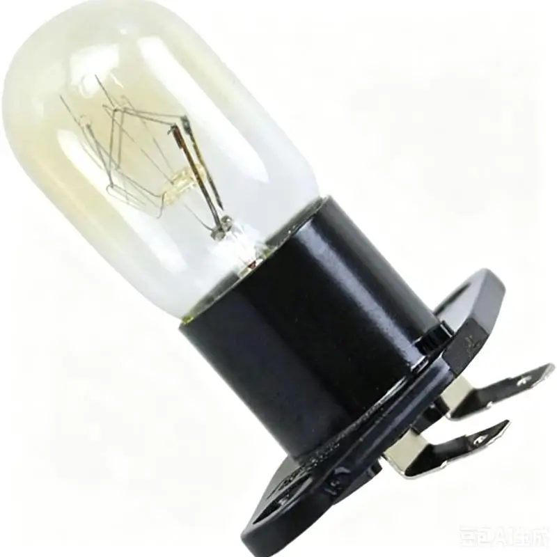 [J] Microwave Oven Light Bulb 230V 20W 48mm Plug High Heat Resistance For Home Microwave Replacement