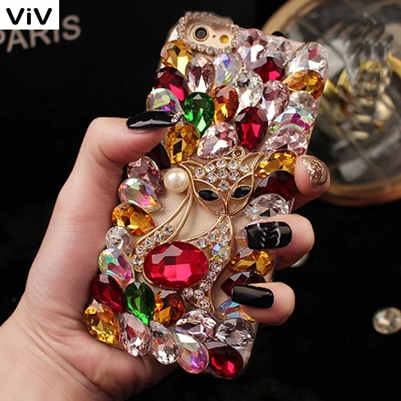 Rhinestone Case For Motorola G Stylus 2022 Edge 30 Ultra G31 G41 G51 G52 G42 G62 G71 G22 G200 E32 Luxury Diamond Hard Cover viv