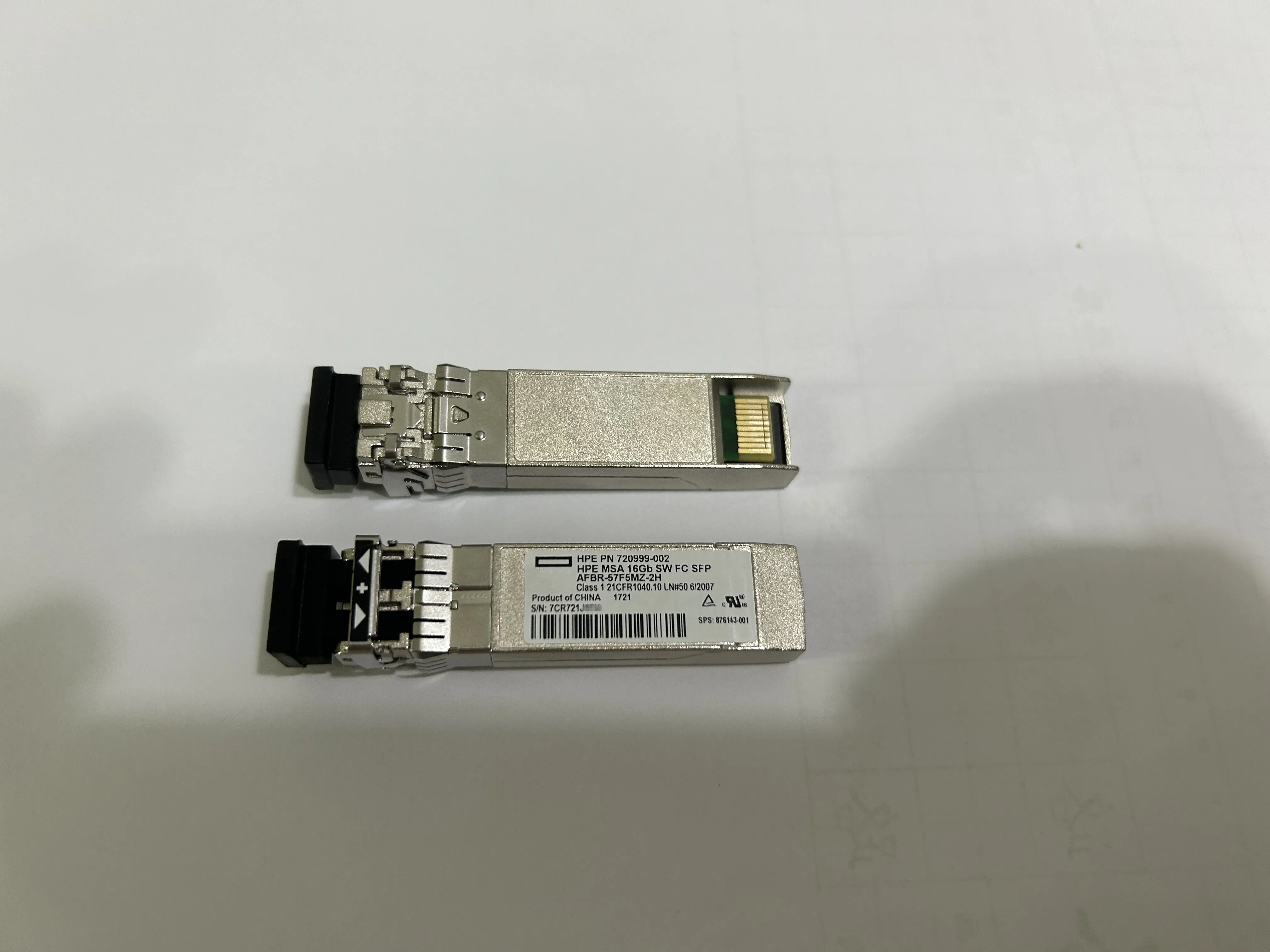 H-PE MSA 16GB SW FC SFP Fiber Transceiver/720999-002 AFBR-57F5MZ-2H 876143-001 MSA 2040 C8R24B C8R09A MSA 2050 MSA 2060 16GB SFP