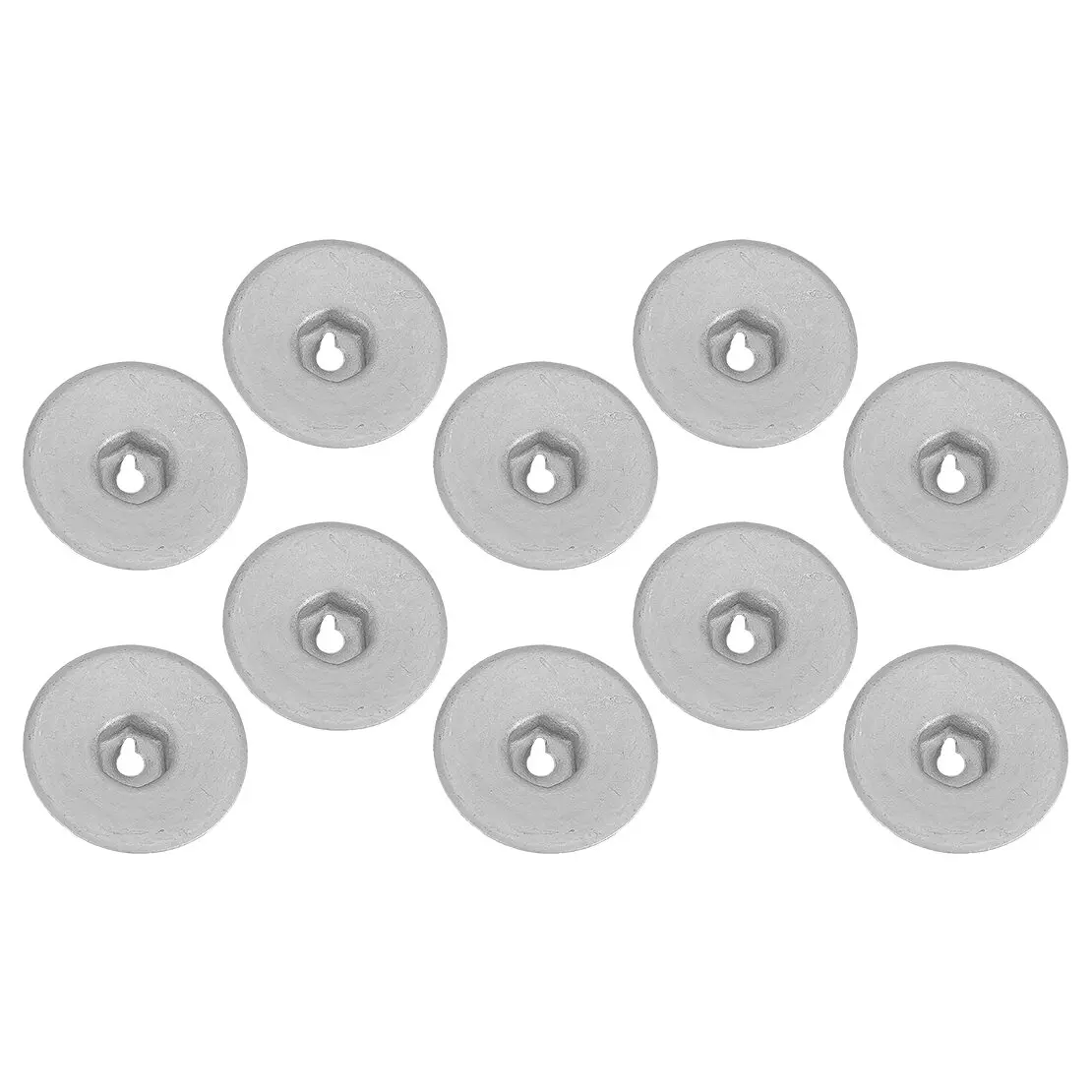 07146949380 10Pcs Hex Head Heat Shield Mounting Nut Washer fit for BMW 1 3 5 6 7 8 Series