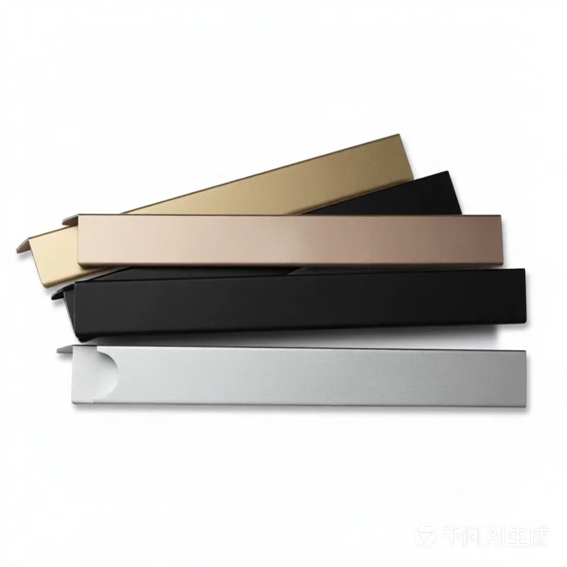 

50cm Self-Adhesive Corner Guard, Aluminum Alloy Wall Edge Protector Strip, Anti-Collision Bumper Sticker