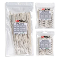 Kit de résistances 4000 SMD, 0402 pièces, 10 ohMinigolf 1M ohm 5% 80values X 50 pièces = 4000 pièces, kit 191 0805 0603 1206 2512 1210