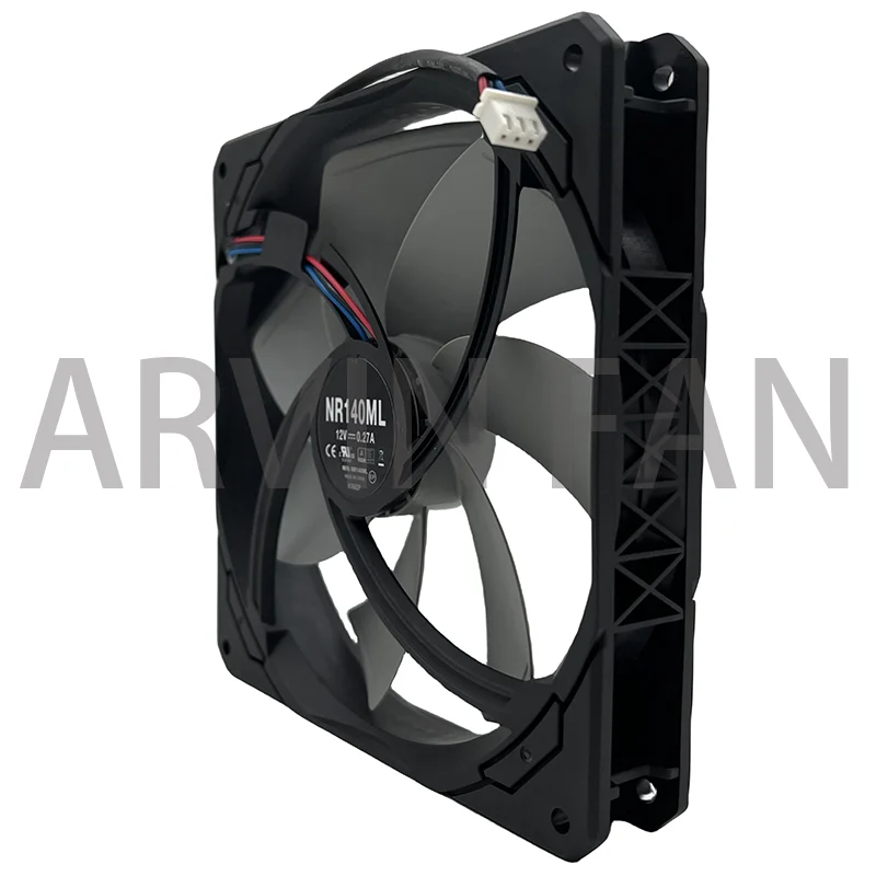 Imagem -04 - Ventilador de Refrigeração Original Rmx Series Novo Fonte de Alimentação 14cm 140 mm 140x140x25 mm 14 v 0.27a 850w 2023