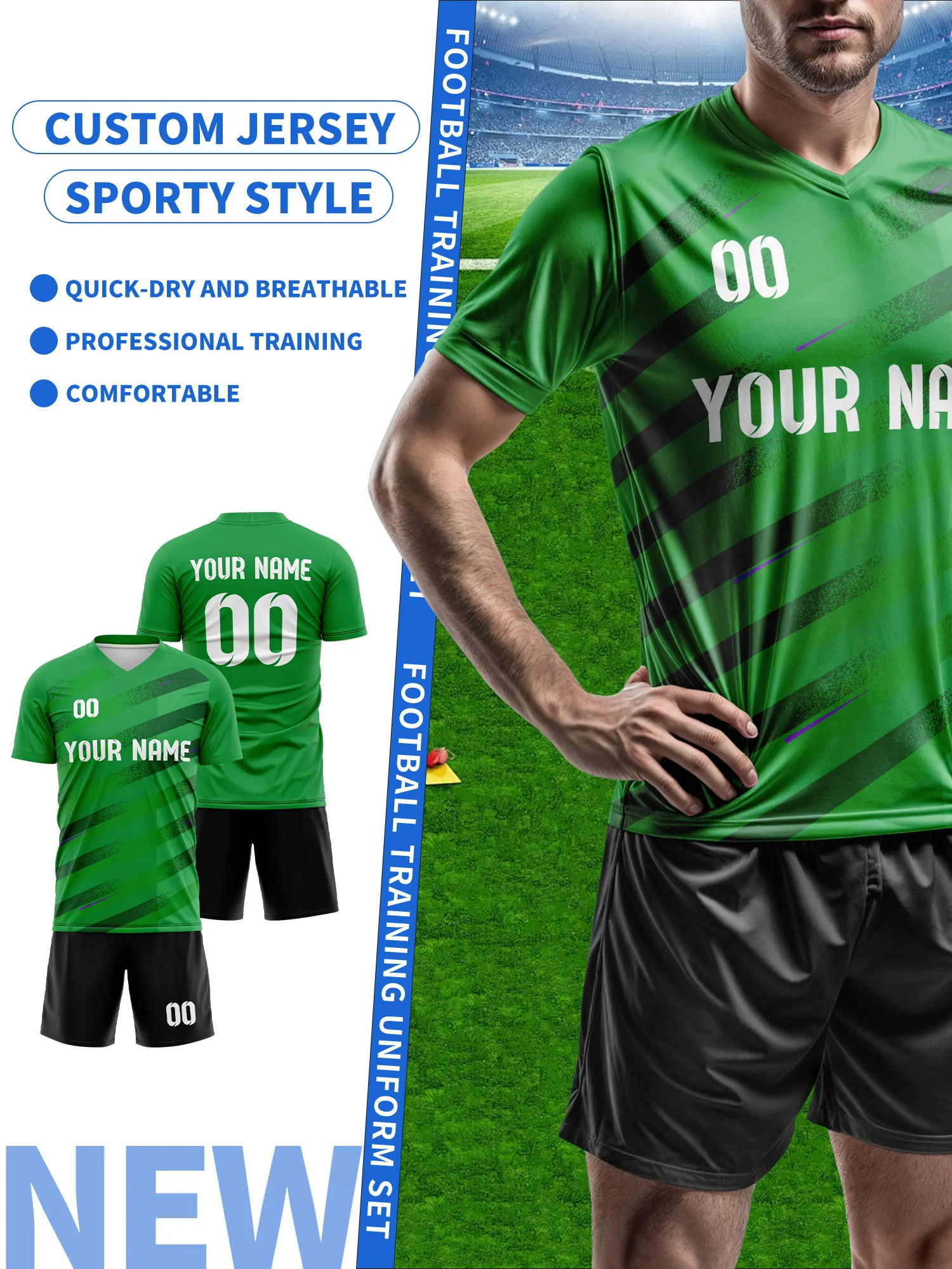 

Спортивные футболки с V-образным вырезом для мужчин и женщин 2026 года с индивидуальным именем и номером, быстросохнущие, модные, с технологией сублимации