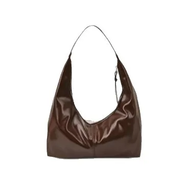 حقيبة كتف جلدية كلاسيكية للنساء 2024 حقيبة يد ريترو جديدة للعمل المكتبي، حقيبة حمل ذات سعة كبيرة مع حزام قابل للتعديل #5