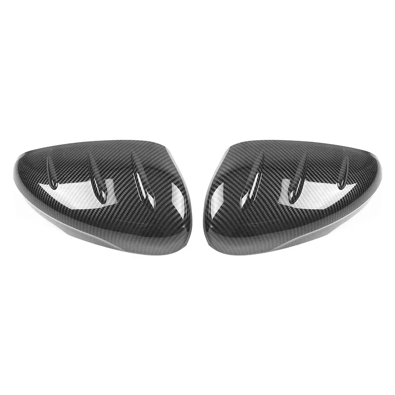 Generic Carbon Fiber Look Mirror Decor Replacement Caps