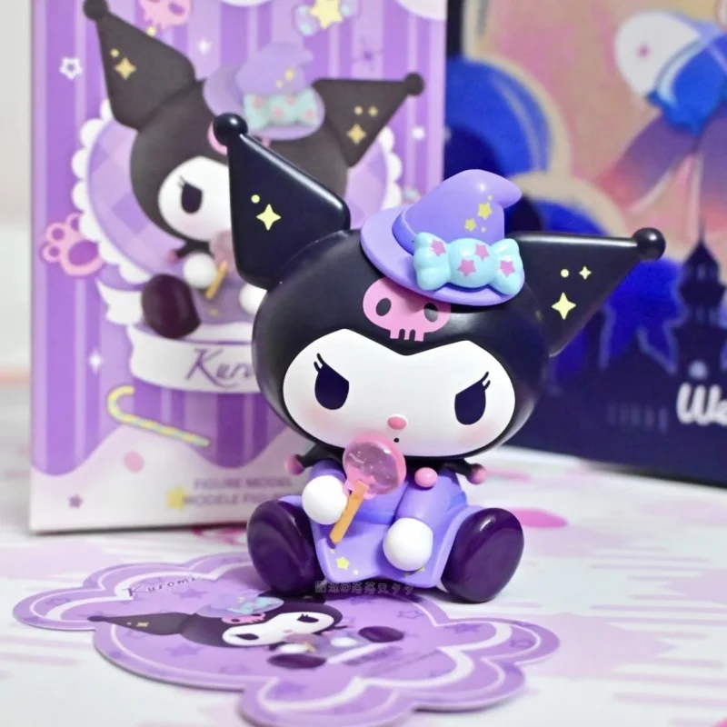 

Kuromi Blind Box Trick or Treat Series Хэллоуин Модная аниме-фигурка ручной работы Guess Bag Орнамент Фигурки Куклы Модель Подарок