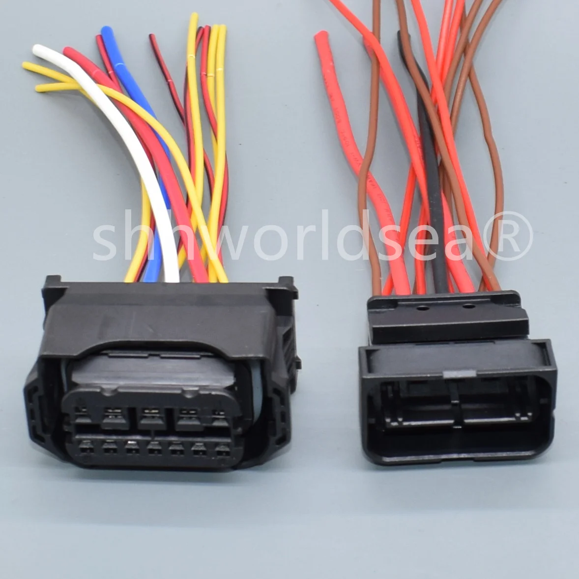 shhworldsea  2.8mm 61132359991 12 Pin Headlight Plug Wiring For BMW F01 F02 E63 E64 E90 61 13 2 359 991
