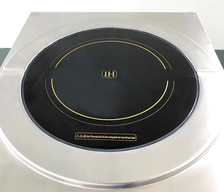 Piano cottura elettrico commerciale a induzione ad alta potenza 380V a riscaldamento rapido