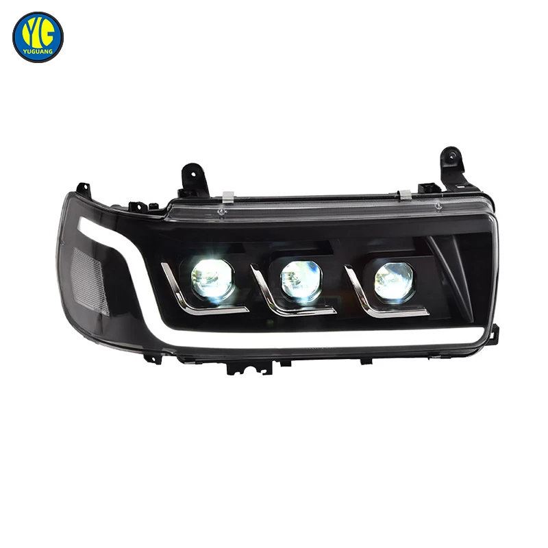 For Toyota LC 80 Headlights LC80 1990-2002 Front Light Upgrade LED Head Lamp Land Cruiser 80 Series Accessories