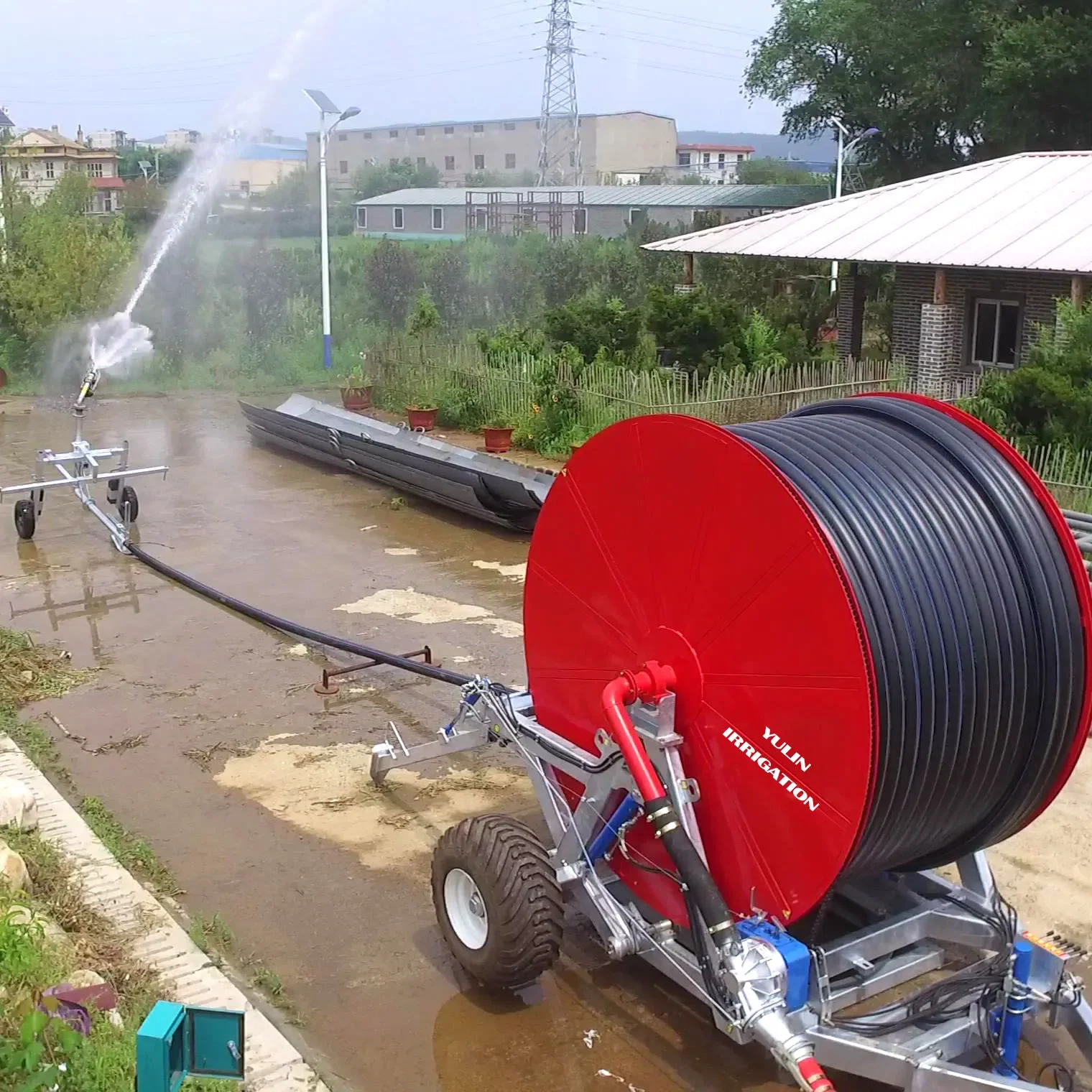 

2022 Travelling Irrigation System sprinkler new 75-300tx Hose Reel Irrigation System and Traveling Irrigator rain