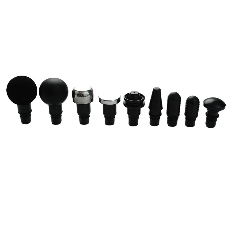 1pcs Universal Fascia Gun Massage Head Body Relaxation Fascia Massager Gun Replacement Head Silicone Massage Head