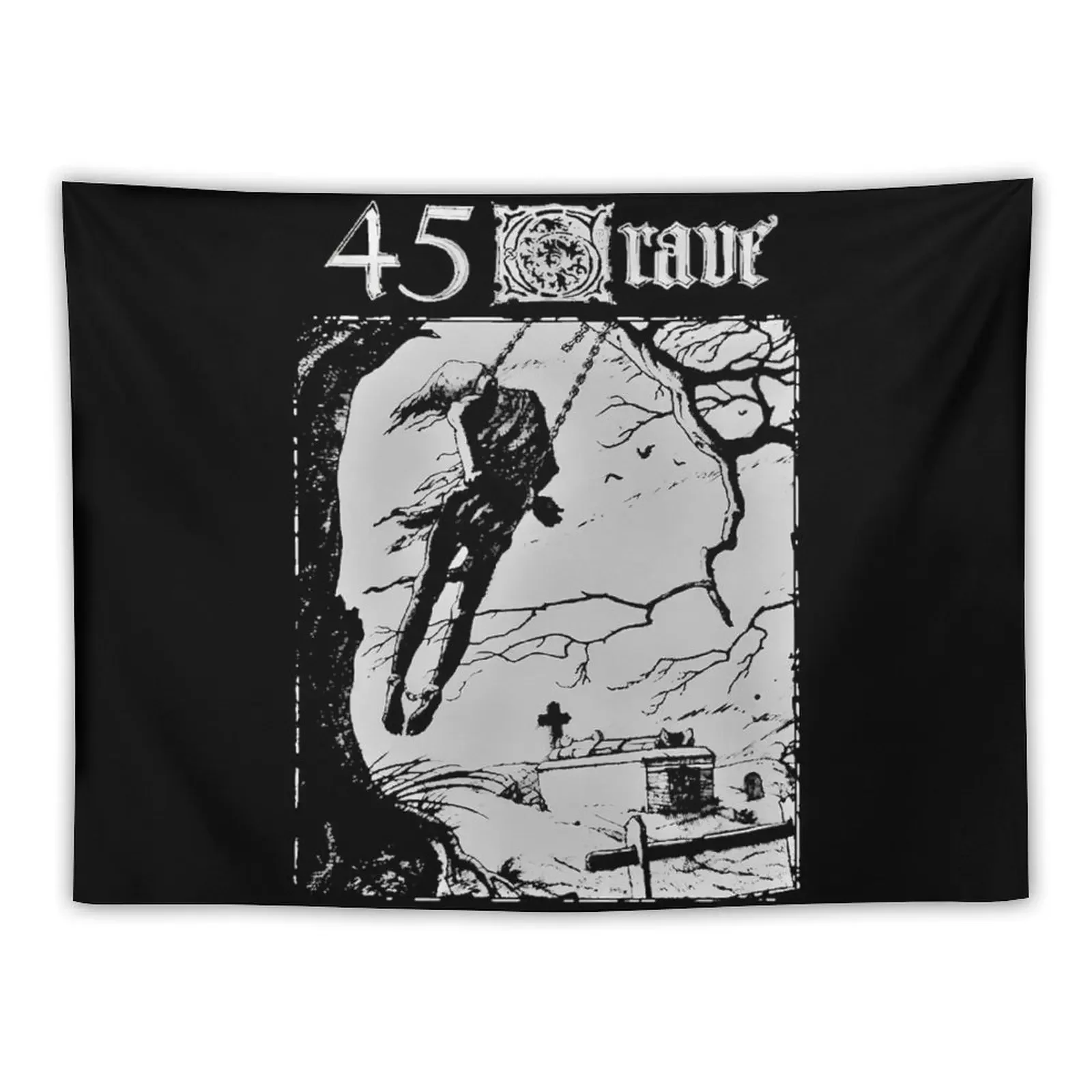 

45Grave Tapestry Wall Tapestries Mushroom Tapestry