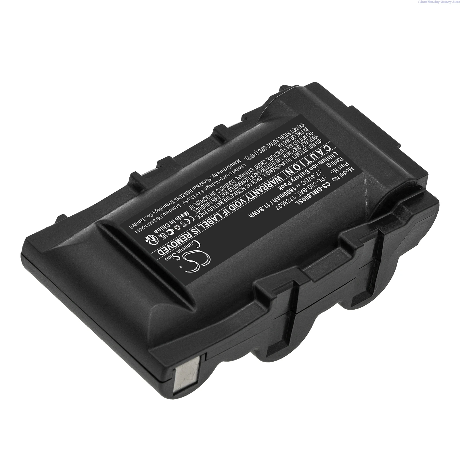 Cameron Sino 7,4 V 1600mAh tragbare Drucker batterie für Dymo Rhino, Nashorn, Nashorn, PL-300-BAT für 3m pl300