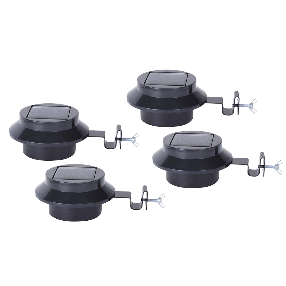 

6pcs Solar Fence Lights Garden Powered Waterproof Outdoor Wall Lamp for Patios Paths Gardens Lawns Walkways Courtyards Yards