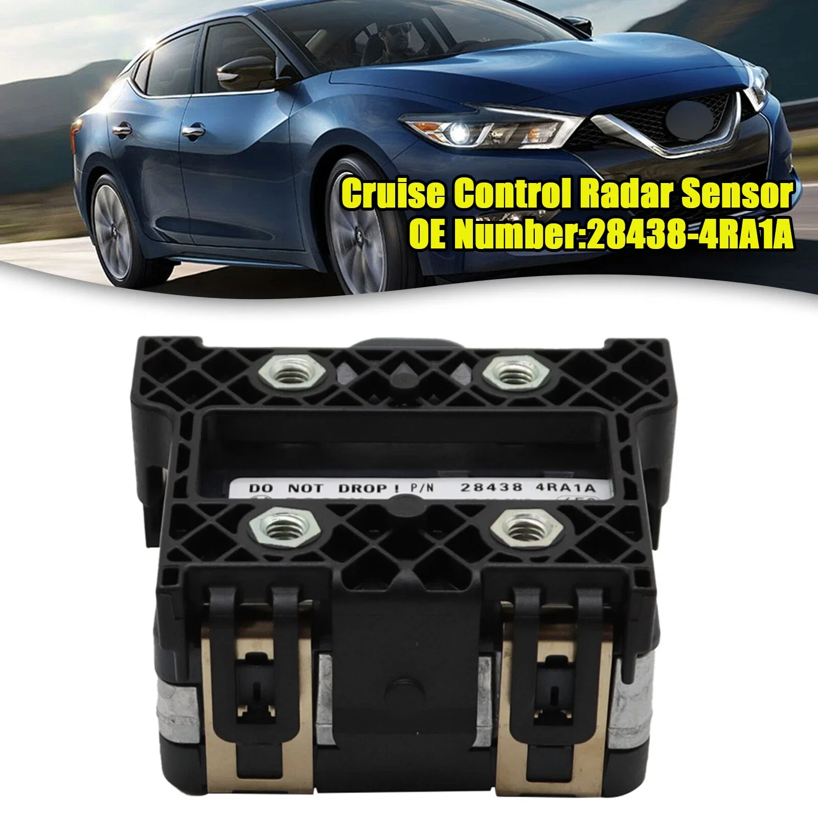 1PCS Front Cruise Control Radar Sensor 28438-4RA1A For Nissan Maxima 2016-2019 US Replacement Parts