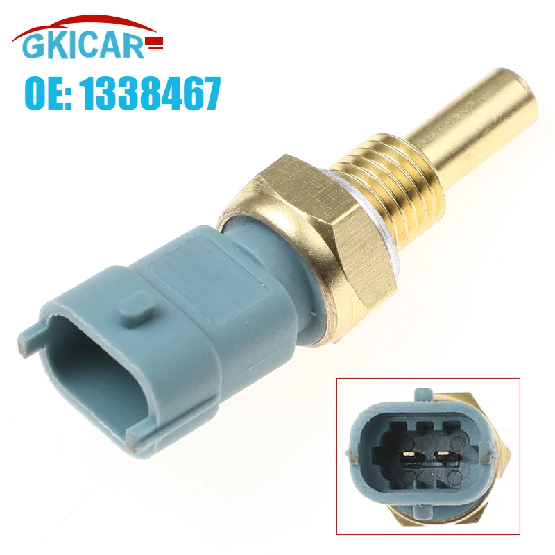 ODIDIO Coolant Water Temperature Sensor 1338467 For Alfa Romeo 145 156 166 Brera Spider Cheverolet Captiva Cruze Citroen Jumper