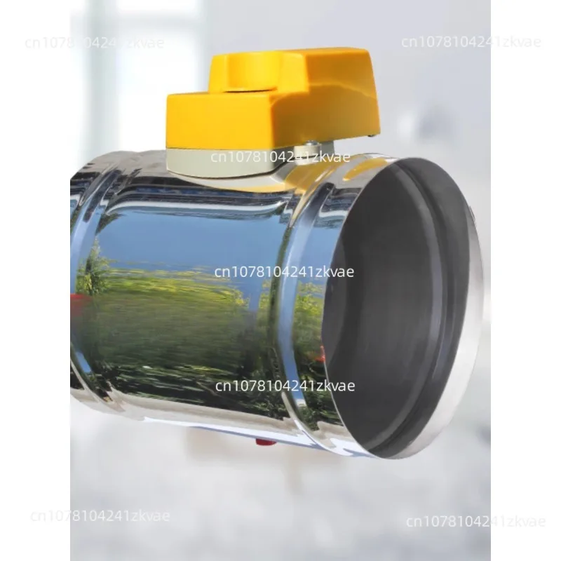 201 stainless steel round three-position electric air valve air volume adjustment valve