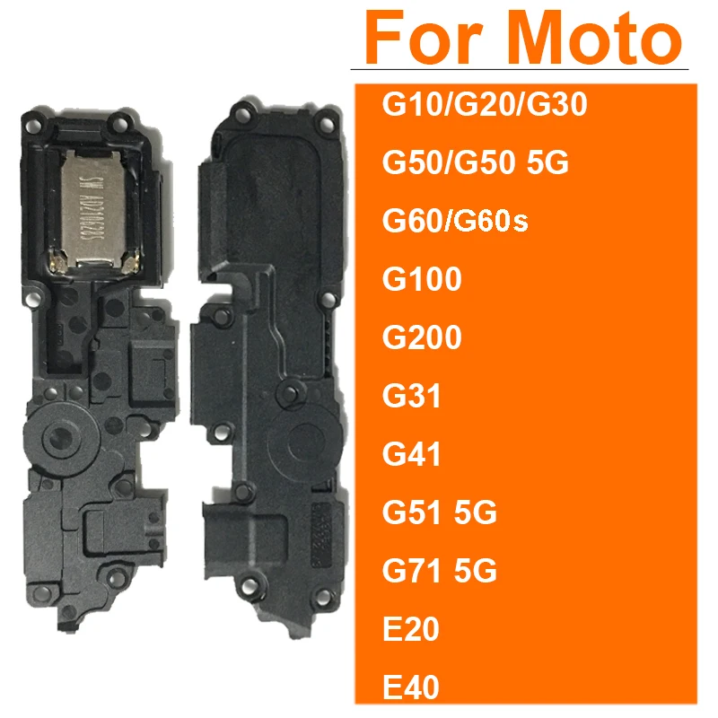 Głośniejszy głośnik Buzzer Ringer dla Motorola Moto G10 G20 G30 G50 5G G60 G60s G100 G200 G31 G41 G51 G71 E20 E40 G40 Fusion Parts
