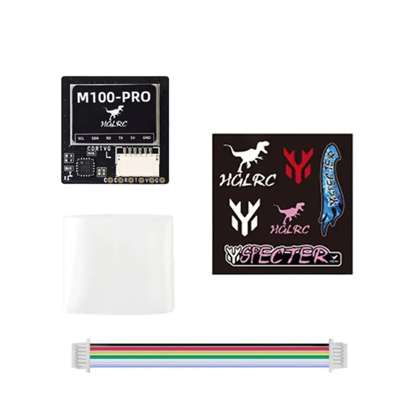 Superr-HGLRC M100 PRO GPS Module B101 10Th Gen Generation Protocol Chip QMC5883L Compass For FPV Drone Racing Freestyle Applicat