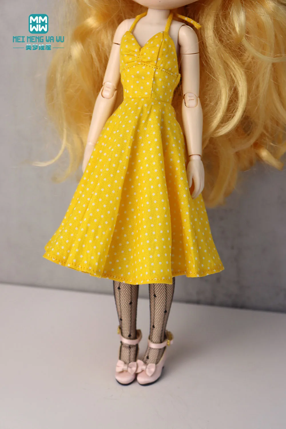 NEW 28-30cm Blyth Azone OB22 OB24 Doll Clothes Fashion Suspender Skirt Halter Dress