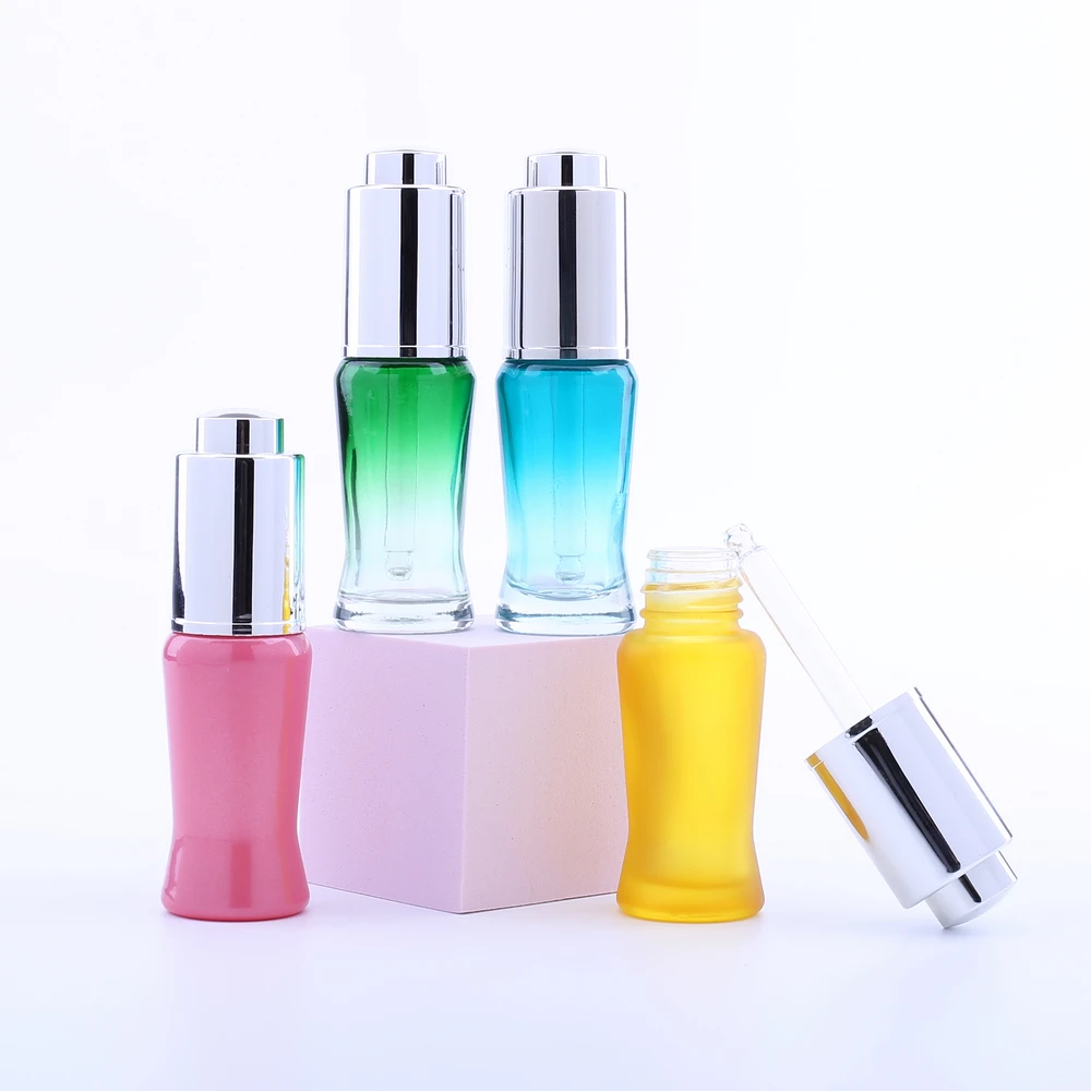 

120PCS 15Ml Thick Glass Dropper Bottle Botella Cristal Empty Cosmetic Packaging Container Vials Essential Oil Bottles