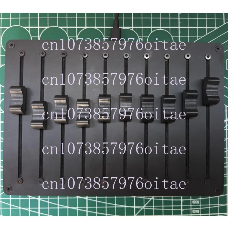 音楽ホストソフトウェア用にカスタマイズされたmidiコントローラー,10ウェイフェーダー,cc情報,USBインターフェース