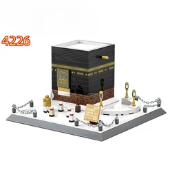 MOC World Famous and Mecca Kaaba Landmark Building Blocks Puzzle Collection Building Blocks Children Memorial Toys