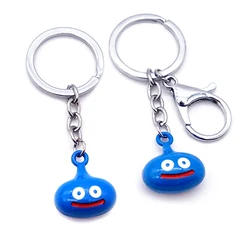 Doragon Kuesuto Slime Necklace Dragon Quest Blue Slime Metal Pendant Necklaces Game Jewelry Chains Choker Collares Charm Gifts
