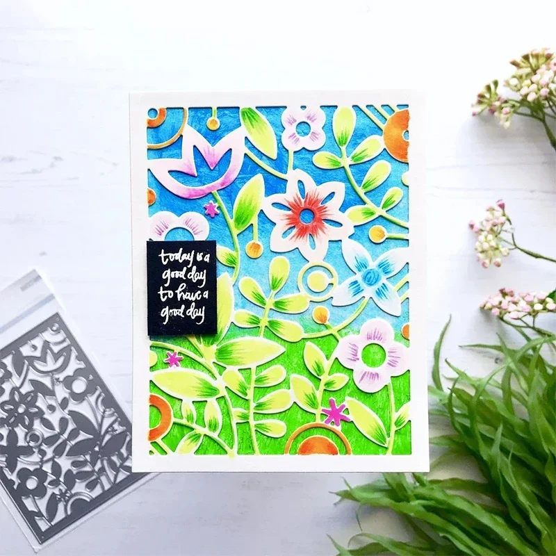 جديد ثلاثية الأبعاد طبقات المعادن قطع يموت وسكرابوكينغ لصنع الورق زهرة خلفية يتوهم الزهور إطار بطاقة الحرفية مجموعة #2