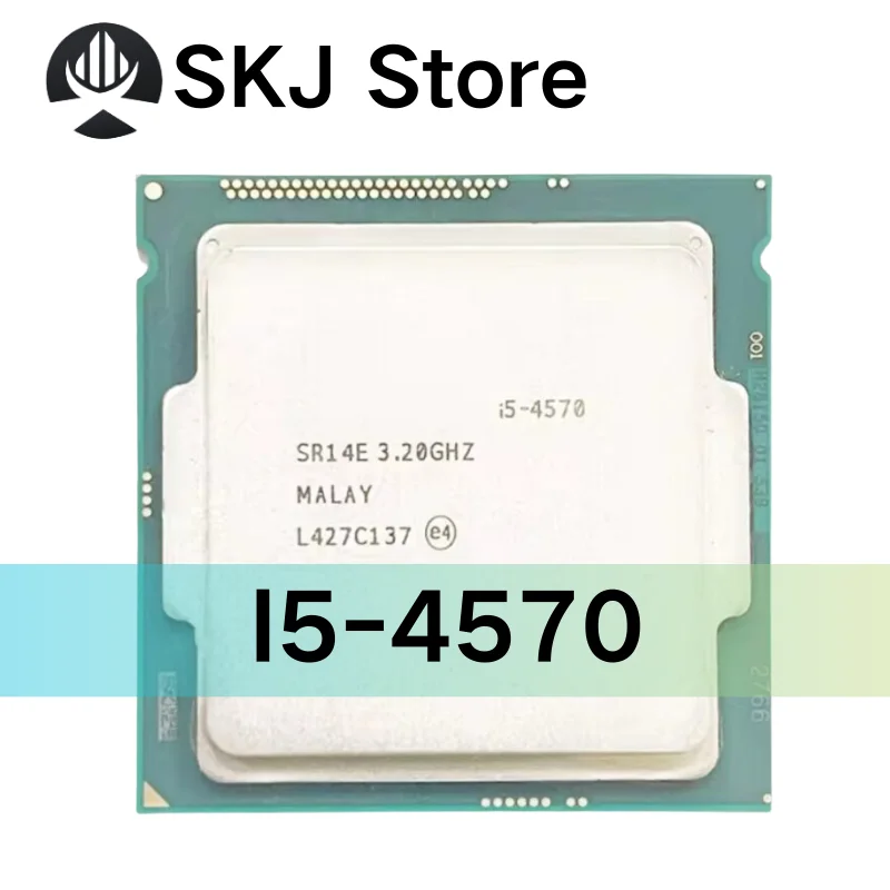 

Core i5 4570 i5-4570 3.2GHz 6MB Socket LGA 1150 Quad-Core SR14E