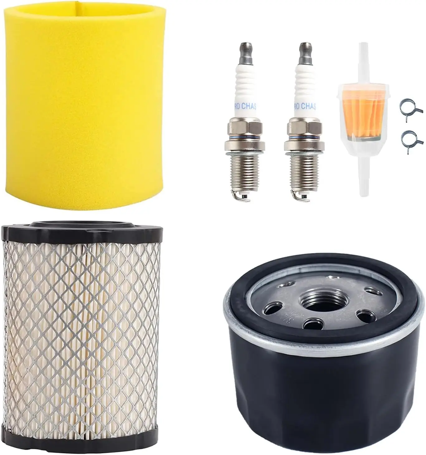 Z335E Z345R Air Filter Oil Filter Tune Up Kit for John Deer Z355R E120  LT150 46’’ 48’’ Mower w/ 17.5hp 19.5hp 20hp 21hp Engine