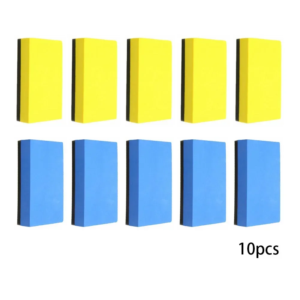 10Pcs Car Ceramic Coating Sponge Glass Nano Wax Coat Applicator Polishing Pads Car Polishing Sponge