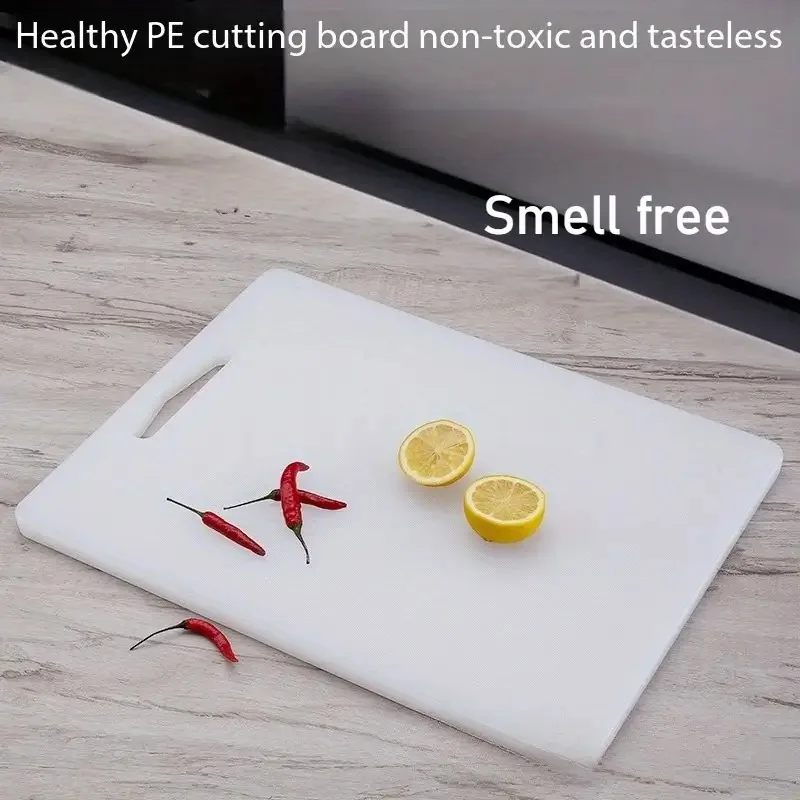 

Odor-Free Non-Slip PE Cutting Board, Healthy Kitchen Chopping Mat for Meat Cheese Fruits Vegetables, Dishwasher Safe
