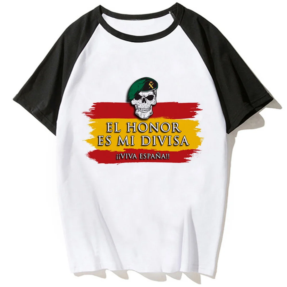 Civil Guard Spain top women manga comic t-shirts girl 2000s comic funny clothing