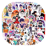 10/30/60pcs Funny Game Omori Stickers Cute Cartoon Sticker Decoration Suitcase Laptop Phone Case Anime Graffiti Decals Packing