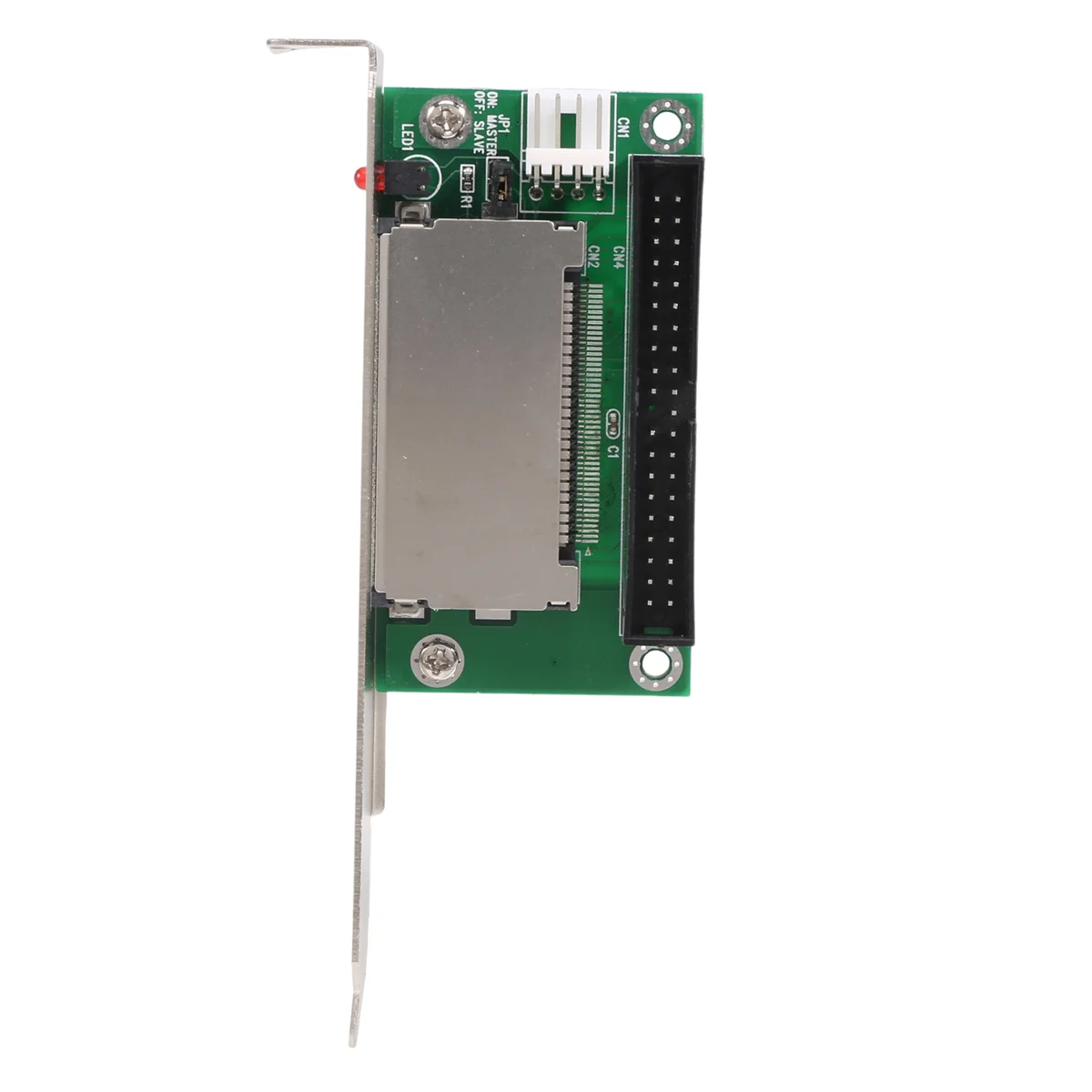 B13C40-Pin Cf Compact Flash Card Ke Panel Belakang Braket Pci Adaptor Konverter 3.5 Ide