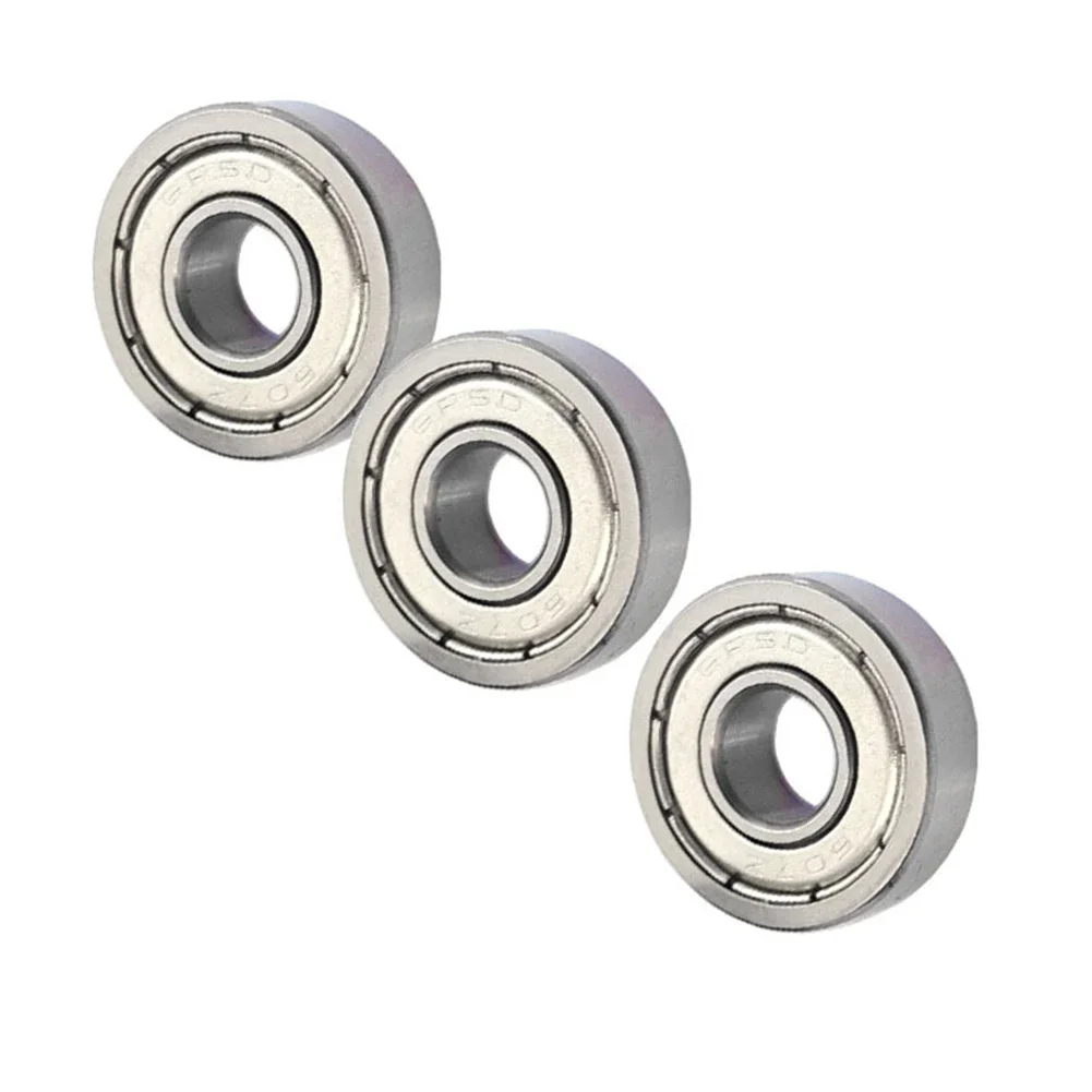 10-30PCS Bearing 607ZZ 7x19x6mm Carbon Steel Ball Bearings Deep Groove Miniature Bearings for Skateboard Scooter Motor