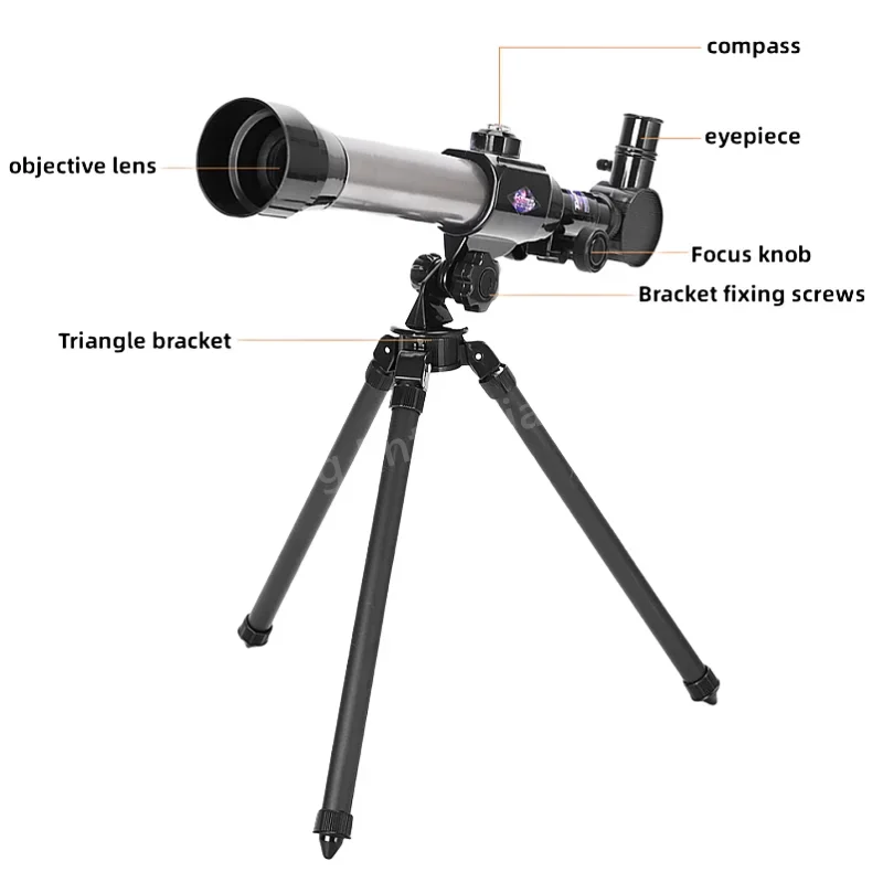 Astronomical Telescope Children's Experiment High Magnification Professional Monocular Telescope as a Gift for Beginners