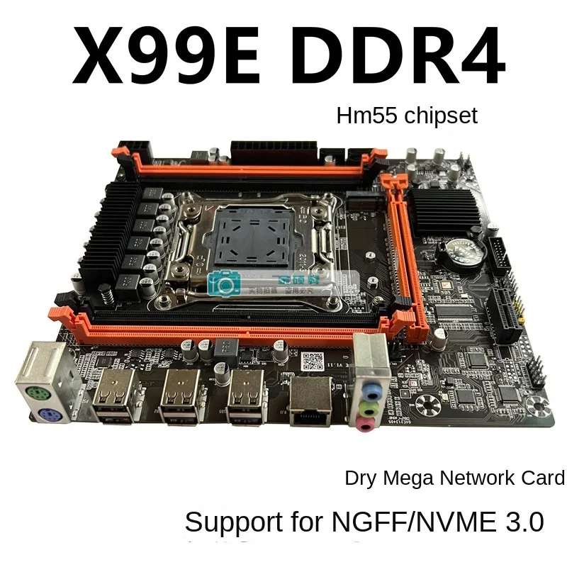 

Новая основная плата X99 LGA 2011-3-контактная основная плата настольного компьютера памяти DDR4 E5 2630V4 2670v3