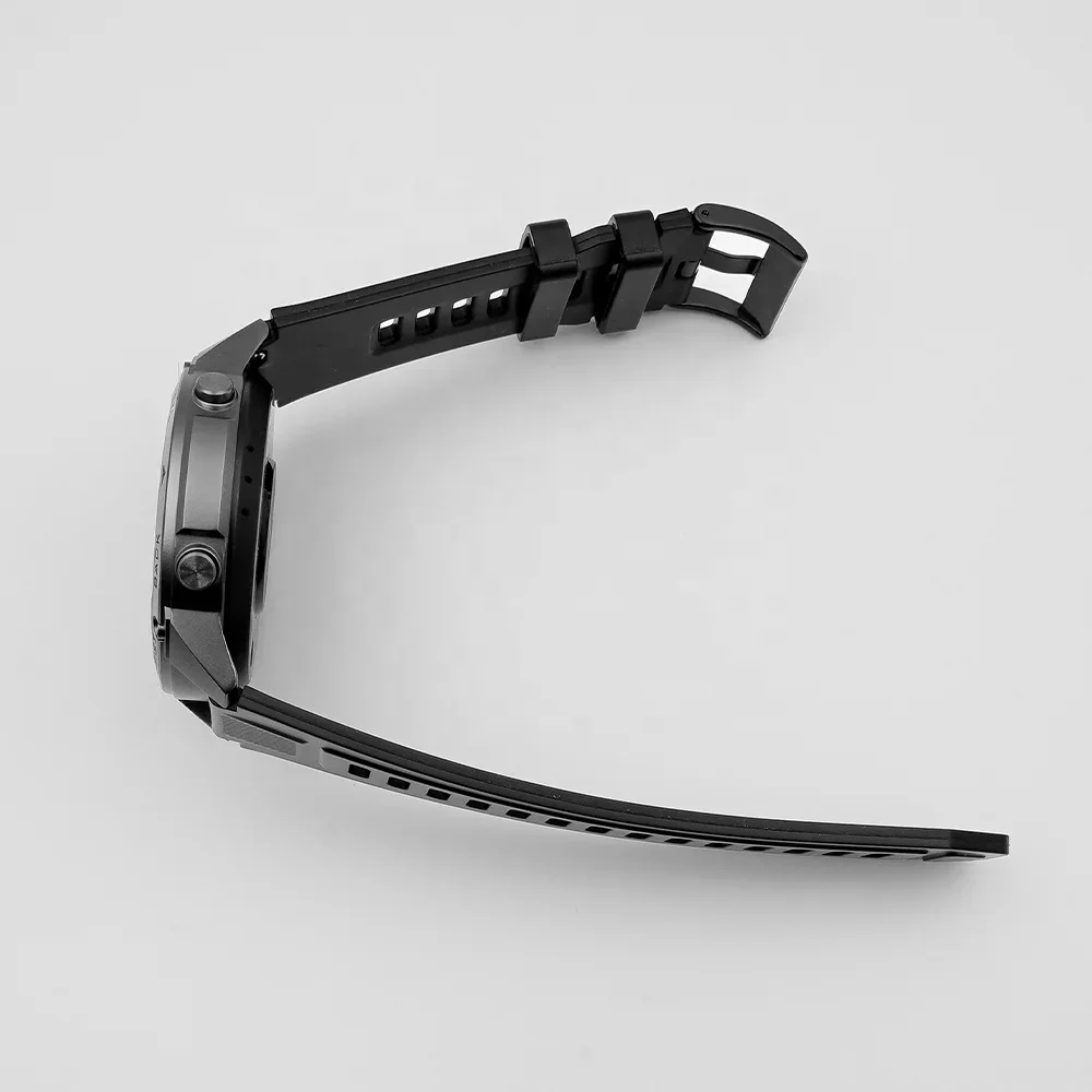 1.43 Polegadas Tela AMOLED Esportes Sistema de Posicionamento Global Smartwatch Masculino BT Fitness Tracker Pulseira