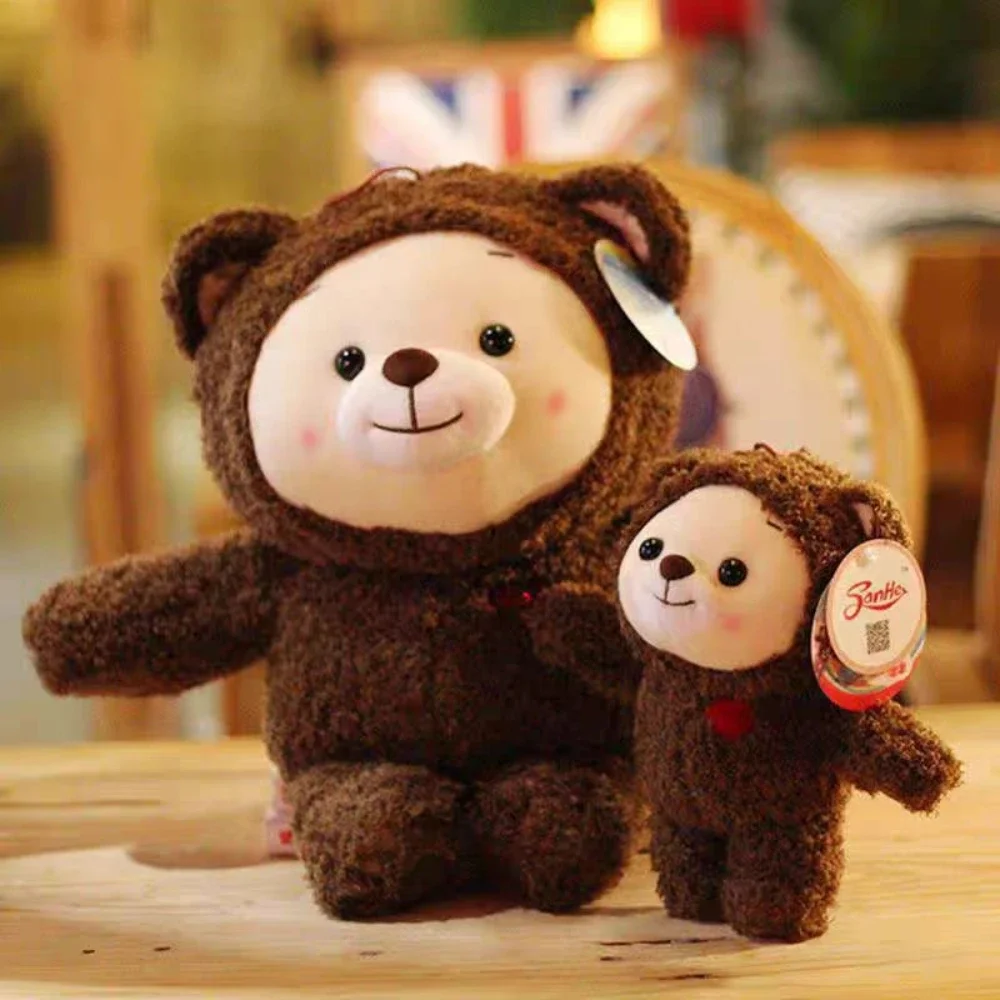 25/35 سنتيمتر قوس قزح روبي تيدي بير ألعاب من نسيج مخملي Kawaii محشوة الحيوان الدب الدمى لطيف روبي الدب لعبة لينة للأطفال هدايا عيد ميلاد