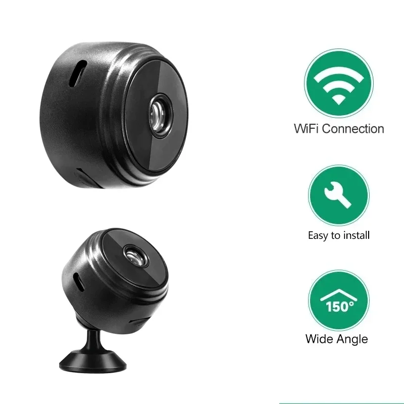 ​​A9 WiFi Mini Camera​​–1080P HD Security Monitoring with Night Vision&Wireless Remote Surveillance Smart Home Surveillance Cam