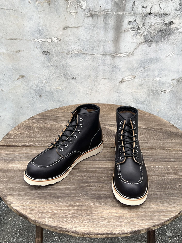 

Рабочие ботинки для мужчин. Рабочие ботинки для мужчин. Удобные ботинки Goodyear-Welt из натуральной кожи.