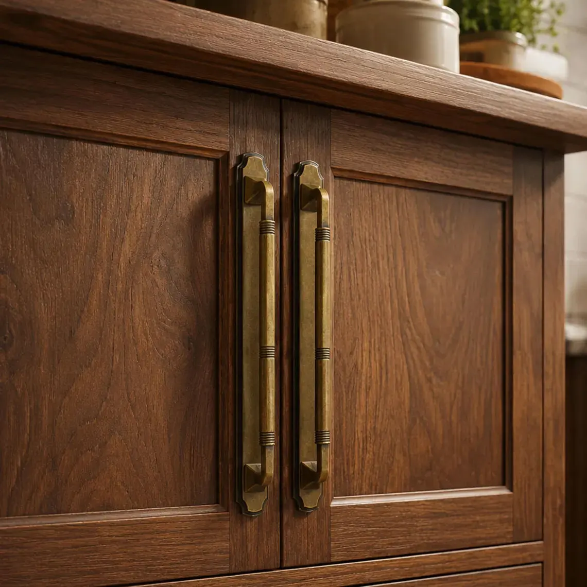 Antique Cabinet Handles Vintage Wardrobe Cupboard Door Pulls Drawer Knobs with Backplate Retro Zinc Alloy Furniture Hardware