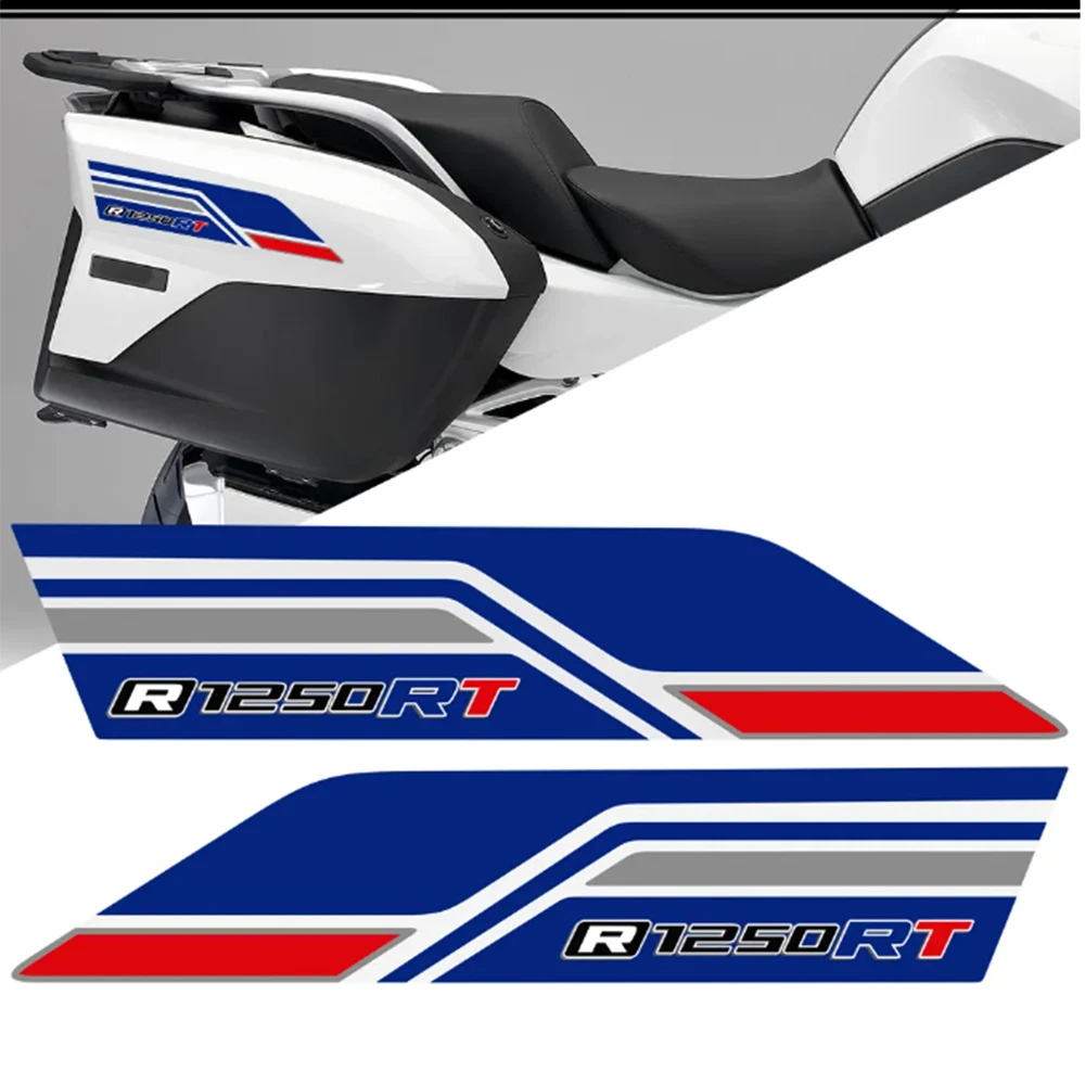 Stickers Decal For BMW R 1250 R1250RT R1250 RT Tail Side Panniers Luggage Case Trunk Tank Pad Protection Knee Fairing Fender Kit