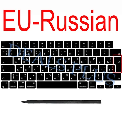 A2442 A2485 A2779 A2780 A2681 A2918 A2991 A2992 A3113 A3114 A3112 Набор колпачков для Macbook Pro Air M1 M2 M3 M4 Ремонт клавиатуры топ 8 клавиша macbook - №2